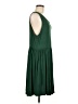 Assorted Brands Solid Green Casual Dress Size L - photo 4