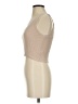 Vestique 100% Polyester Tan Tank Top Size S - photo 5