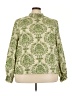 Unbranded Green Long Sleeve Blouse Size 4X - photo 1