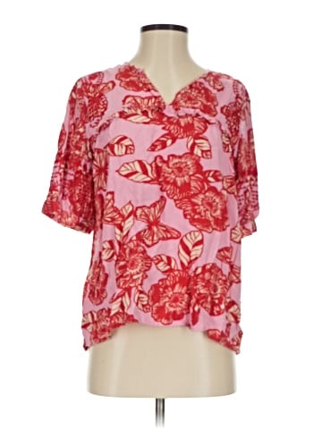 Vineet Bahl Short Sleeve Blouse (view 1)