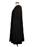 Susan Graver Solid Black Casual Dress Size L - photo 5
