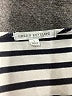 Green Envelope Stripes Ivory Short Sleeve T-Shirt Size L - photo 7