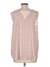 Maurices 100% Polyester Pink Sleeveless Blouse Size L - photo 2