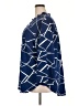 Shein Curve Print Blue 3/4 Sleeve Blouse Size 20 Plus (4) - photo 5