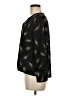 Cooper & Ella Print Black 3/4 Sleeve Blouse Size S - photo 5