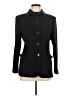 Gianni Versace 100% Wool Black Blue Vintage Wool Blazer Size EU (IT) 42 / US 6 - photo 1
