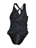 J.Crew Solid Black One Piece Swimsuit Size 4 - photo 1