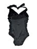 J.Crew Solid Black One Piece Swimsuit Size 4 - photo 2