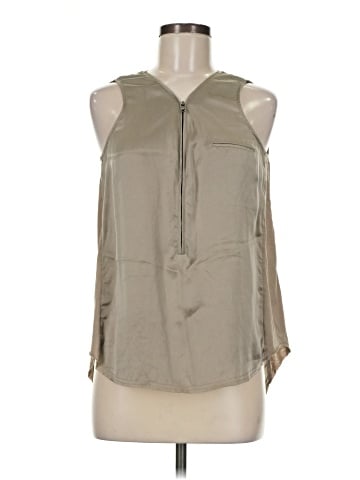 Go By Go Silk Sleeveless Silk Top (view 1)