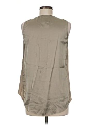 Go By Go Silk Sleeveless Silk Top (view 2)