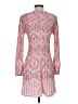 Maje 100% Polyester Paisley Pink Cocktail Dress Size EU (FR) 36 / US 4 - photo 2