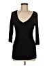 Kenar Black 3/4 Sleeve Top Size M - photo 1