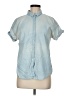 Levi's Blue Short Sleeve Button-Down Shirt Size M - photo 1
