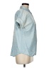 Levi's Blue Short Sleeve Button-Down Shirt Size M - photo 4