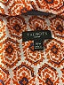Talbots 100% Cotton Paisley Orange Long Sleeve Button-Down Shirt Size 16w - photo 7