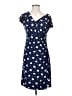 Anne Klein Blue Casual Dress Size 4 - photo 1