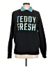 Assorted Brands 100% Cotton Graphic Black Pullover Sweater Size M - photo 1