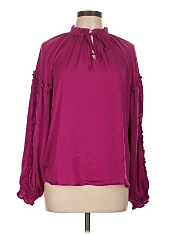 Yuni Los Angeles Long Sleeve Blouse (view 1)