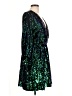 Baltic Born 100% Polyester Stars Green Cocktail Dress Size L - photo 4