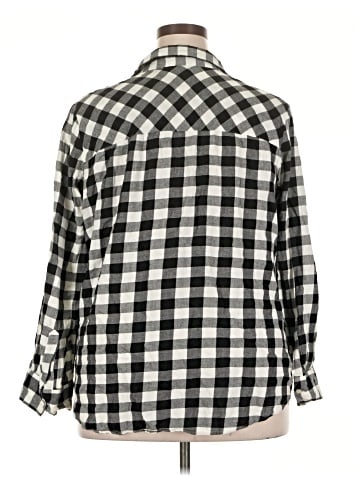 Joe Boxer 3/4 Sleeve Button-Down Shirt (view 2)