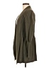 August Silk Brown Green Cardigan Size M - photo 5