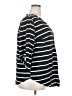 Torrid Stripes Black 3/4 Sleeve Blouse Size 2X Plus (2) - photo 4