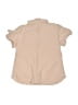 Unbranded Floral Tan Short Sleeve Blouse Size 120 cm / US 6X - photo 2