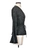 Lulus 100% Polyester Black Long Sleeve Blouse Size XS - photo 4