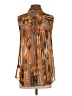 W118 by Walter Baker 100% Polyester Brown Sleeveless Blouse Size S - photo 2