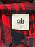CAbi 100% Rayon Plaid Red Long Sleeve Button-Down Shirt Size M - photo 7