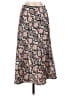Peyton Jensen Paisley Brown Casual Skirt Size XS - photo 1