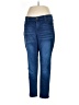 Workshop Republic Clothing Solid Blue Jeans Size 14 - photo 1