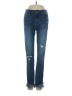 Free People Hearts Blue Jeans Size 24 waist - photo 1