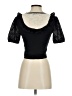 Zara Black Short Sleeve Top Size S - photo 2