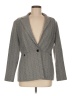 Larry Levine Chevron-herringbone Gray Blazer Size 8 - photo 1