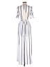 Crystal Doll 100% Polyester Stripes White Jumpsuit Size 3 - photo 2