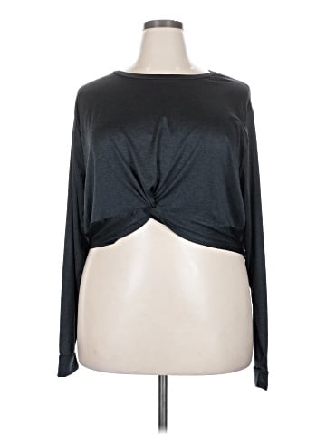 Real Essentials Long Sleeve Top (view 1)