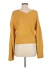 Mango Yellow Pullover Sweater Size M - photo 2