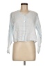 Flax 100% Linen Blue Long Sleeve Blouse Size 6 (S) - photo 1