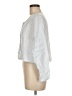 Flax 100% Linen Blue Long Sleeve Blouse Size 6 (S) - photo 5