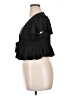 Unbranded Black Short Sleeve Top Size XL - photo 5