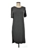 Athleta Solid Gray Casual Dress Size M - photo 1