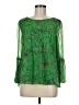 Sundance Green 3/4 Sleeve Blouse Size M - photo 1