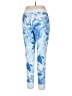 Stars Above Print Blue Active Pants Size XL - photo 2