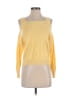 Jamison Yellow Pullover Sweater Size S - photo 1
