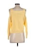 Jamison Yellow Pullover Sweater Size S - photo 2