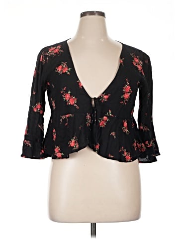 Motel 3/4 Sleeve Blouse (view 1)