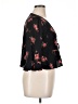 Motel 100% Viscose Black 3/4 Sleeve Blouse Size XL - photo 4