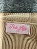 Pink Lily Stripes Tan Pullover Sweater Size M - photo 7