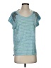 TWO by Vince Camuto Teal Short Sleeve Top Size S - photo 1